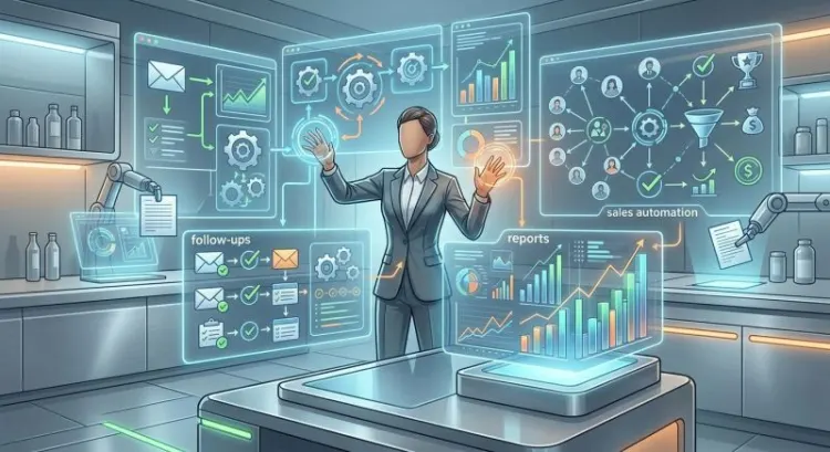 Automatisation des tâches commerciales : relances et reporting en 2026