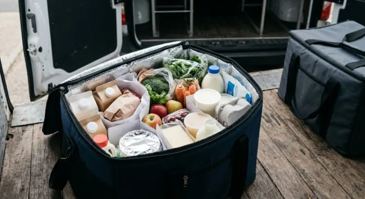 Livrer des courses sans véhicule frigorifique : sacs isothermes et froid